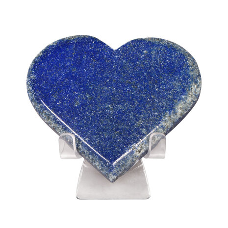 Lapis lazuli edelsteen hart op standaard 10 cm Lapis lazuli edelsteen hart op standaard 10 cm