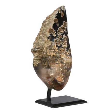 Agaat op standaard 16,7 x 7,2 x 7,6 cm | 1335 gram Agaat op standaard 16,7 x 7,2 x 7,6 cm | 1335 gram