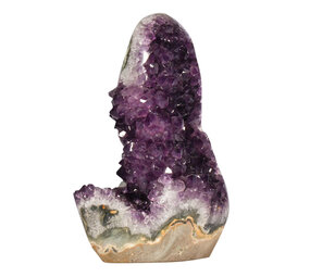 Amethist A-kwaliteit cluster staand 16,8 x 11,4 x 7,3 cm | 1517 gram Amethist A-kwaliteit cluster staand 16,8 x 11,4 x 7,3 cm | 1517 gram