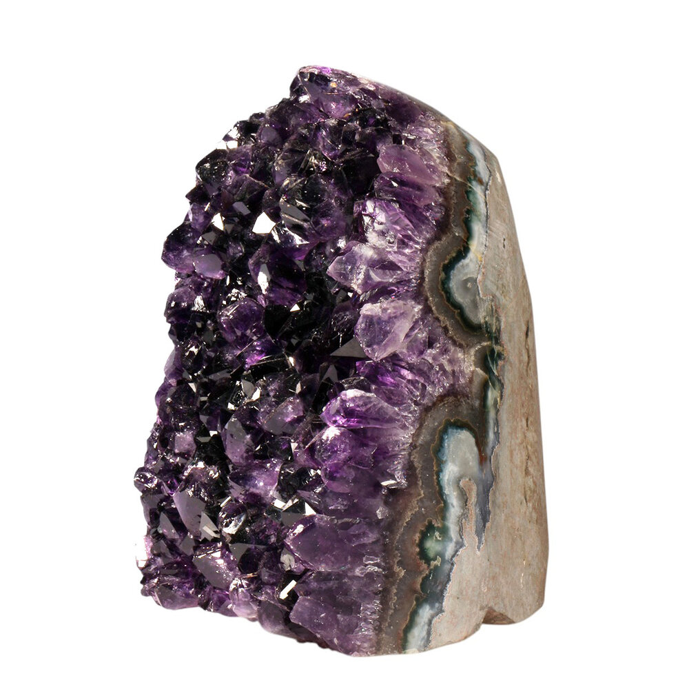 Amethist A-kwaliteit cluster 15 x 9,5 x 10,3 cm | 2119 gram Amethist A-kwaliteit cluster 15 x 9,5 x 10,3 cm | 2119 gram