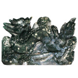 Mosagaat draak 22,5 x 14,8 x 3,6 cm | 1877 gram Mosagaat draak 22,5 x 14,8 x 3,6 cm | 1877 gram