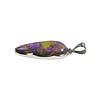 Zilveren hanger atlantisiet | druppel 3 x 1,4 cm Zilveren hanger atlantisiet | druppel 3 x 1,4 cm