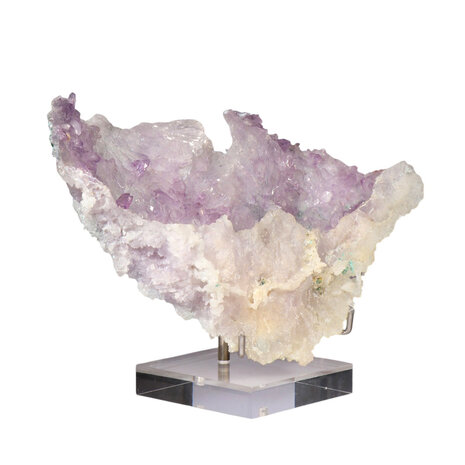 Amethist bloem geode op standaard 30 cm | 805 gram Amethist bloem geode op standaard 30 cm | 805 gram