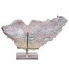 Amethist bloem geode op standaard 30 cm | 805 gram Amethist bloem geode op standaard 30 cm | 805 gram