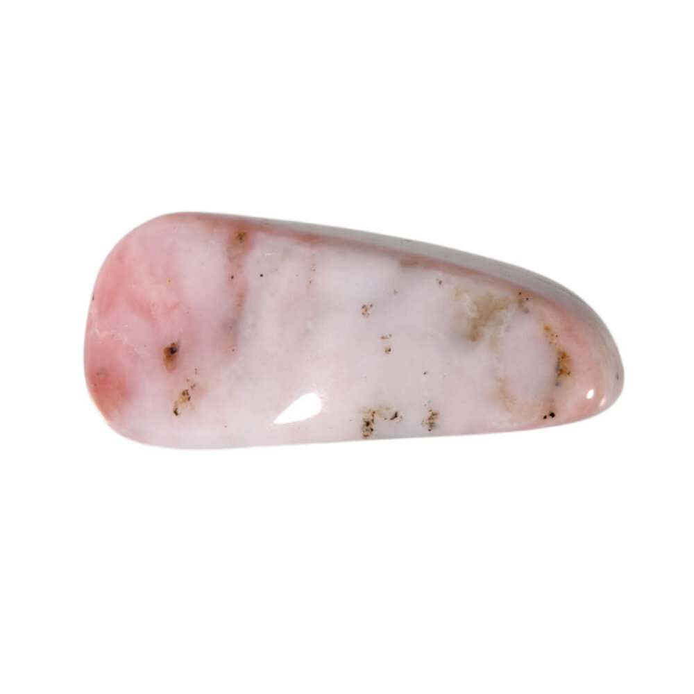 Opaal (Andes) roze steen getrommeld | groot (L) Opaal (Andes) roze steen getrommeld | groot (L)