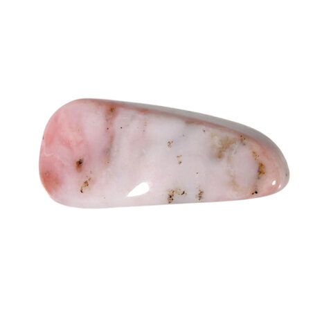 Opaal (Andes) roze steen getrommeld | groot (L) Opaal (Andes) roze steen getrommeld | groot (L)