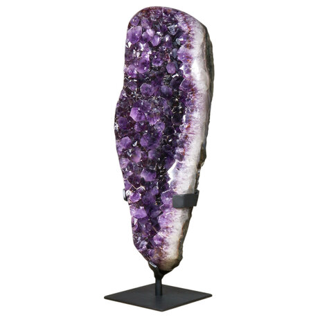 Amethist A-kwaliteit geode op standaard 48 x 18,5 x 8,5 cm | 14,2 kg Amethist A-kwaliteit geode op standaard 48 x 18,5 x 8,5 cm | 14,2 kg