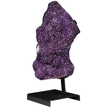 Amethist A-kwaliteit cluster op standaard 40 x 25,5 x 20 cm | 21,2 kg Amethist A-kwaliteit cluster op standaard 40 x 25,5 x 20 cm | 21,2 kg