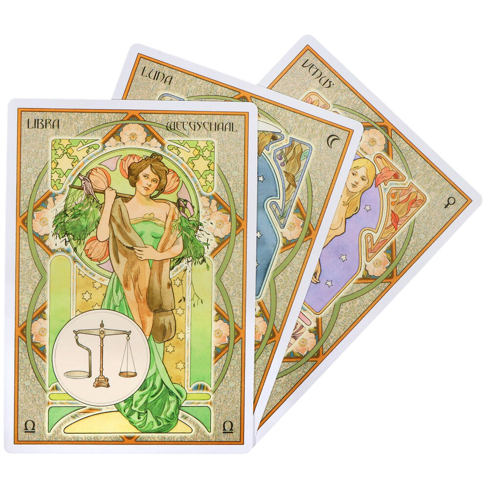 Het astrologie-orakel | 22 kaarten met boek Het astrologie-orakel | 22 kaarten met boek
