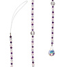 Suncatcher harmonie met amethist, rozenkwarts en bergkristal Suncatcher harmonie met amethist, rozenkwarts en bergkristal