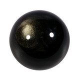 Obsidiaan (goud) bol 55 - 60 mm