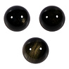 Obsidiaan (goud) bol 55 - 60 mm