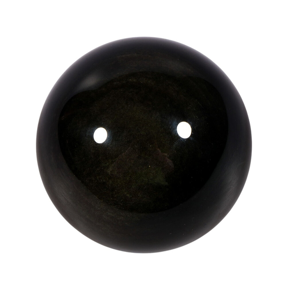 Obsidiaan (goud) bol 62 mm | 295 gram Obsidiaan (goud) bol 62 mm | 295 gram