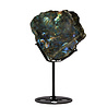 Labradoriet schijf gepolijst op standaard 13,4 x 19 x 2,1 cm | 986 gram Labradoriet schijf gepolijst op standaard 13,4 x 19 x 2,1 cm | 986 gram