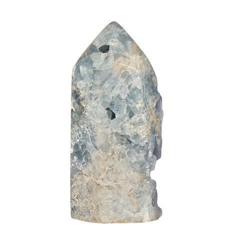 Celestien punt geslepen A-kwaliteit 14,8 x 6,6 x 5,9 cm | 1366 gram Celestien punt geslepen A-kwaliteit 14,8 x 6,6 x 5,9 cm | 1366 gram