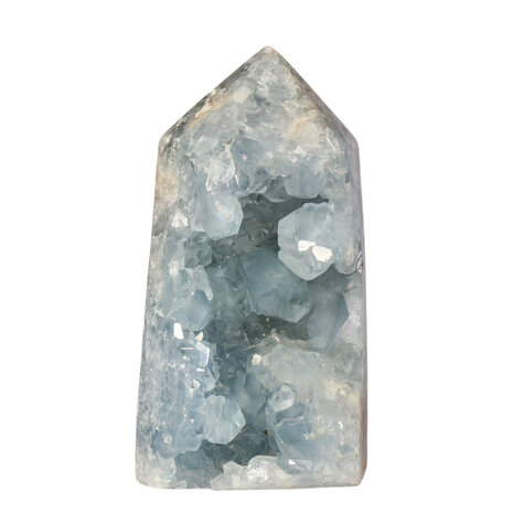 Celestien punt geslepen A-kwaliteit 13 x 6,6 x 7,3 cm | 1212 gram Celestien punt geslepen A-kwaliteit 13 x 6,6 x 7,3 cm | 1212 gram