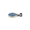 Zilveren hanger opaal (Australië) doublet | ovaal 1,4 x 1,1 cm Zilveren hanger opaal (Australië) doublet | ovaal 1,4 x 1,1 cm
