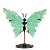 Amazoniet vlinder op standaard