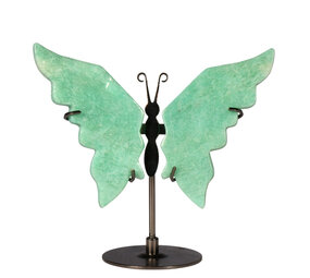 Amazoniet vlinder op standaard Amazoniet vlinder op standaard