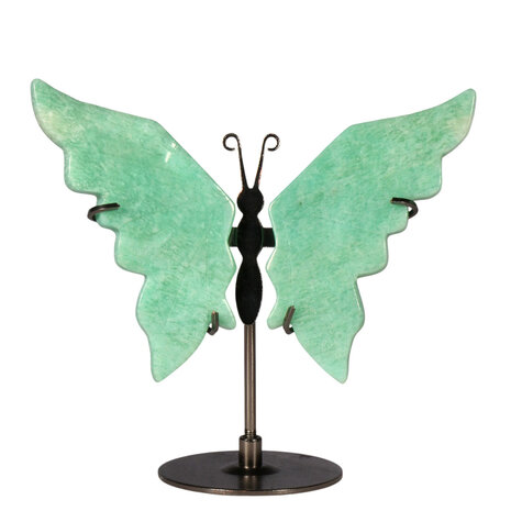 Amazoniet vlinder op standaard Amazoniet vlinder op standaard