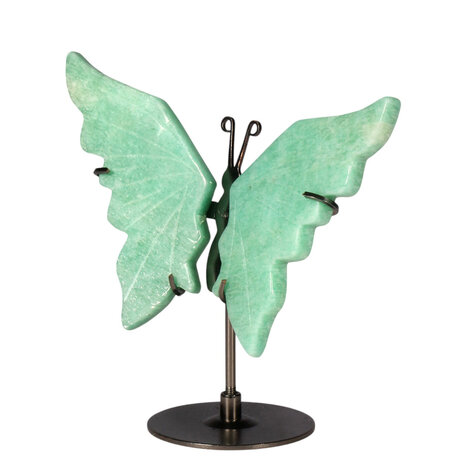 Amazoniet vlinder op standaard Amazoniet vlinder op standaard