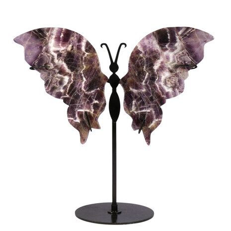 Amethist (chevron) grote vlinder op standaard Amethist (chevron) grote vlinder op standaard