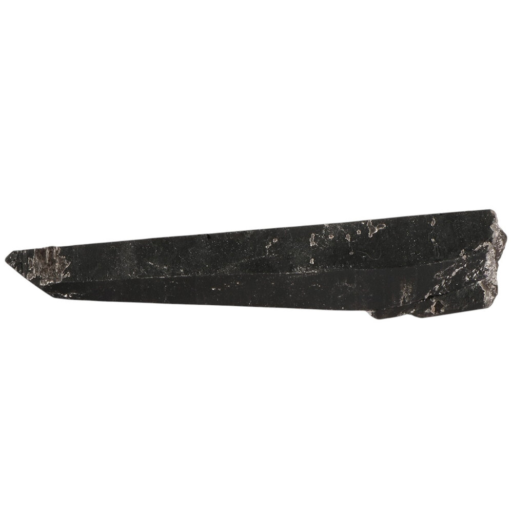 Rookkwarts (morion) laserkristal 15 - 18 cm Rookkwarts (morion) laserkristal 15 - 18 cm