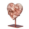 Amethist (roze) A-kwaliteit hart op standaard 10,2 x 11,5 x 2,8 cm | 511 gram Amethist (roze) A-kwaliteit hart op standaard 10,2 x 11,5 x 2,8 cm | 511 gram