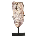 Amethist (gesuikerd) cluster op standaard 16,5 x 7,9 x 6,7 cm | 1244 gram Amethist (gesuikerd) cluster op standaard 16,5 x 7,9 x 6,7 cm | 1244 gram
