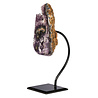 Amethist cluster op standaard 17 x 9,8 x 7,4 cm | 2265 gram Amethist cluster op standaard 17 x 9,8 x 7,4 cm | 2265 gram