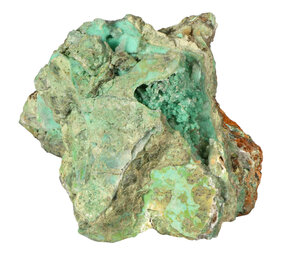 Maansteen (groen) met chalcedoon cluster 19 x 16,5 x 16,3 cm | 3570 gram Maansteen (groen) met chalcedoon cluster 19 x 16,5 x 16,3 cm | 3570 gram
