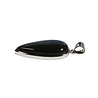 Zilveren hanger labradoriet | druppel 3,3 x 1,5 cm Zilveren hanger labradoriet | druppel 3,3 x 1,5 cm