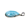 Zilveren hanger larimar | druppel 2,7 x 1,9 cm Zilveren hanger larimar | druppel 2,7 x 1,9 cm