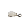 Zilveren hanger maansteen (regenboog) | druppel gezet 1,8 x 1,7 cm