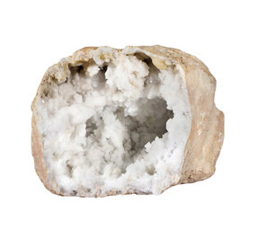 Bergkristal geode 15,2 x 21,8 x 13 cm | 3,39 kg