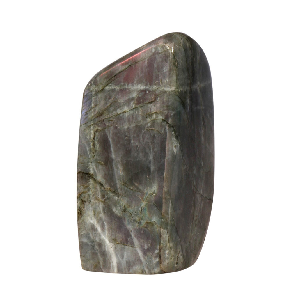 Labradoriet (paars) sculptuur 10,9 x 6 x 4,6 cm | 586 gram Labradoriet (paars) sculptuur 10,9 x 6 x 4,6 cm | 586 gram