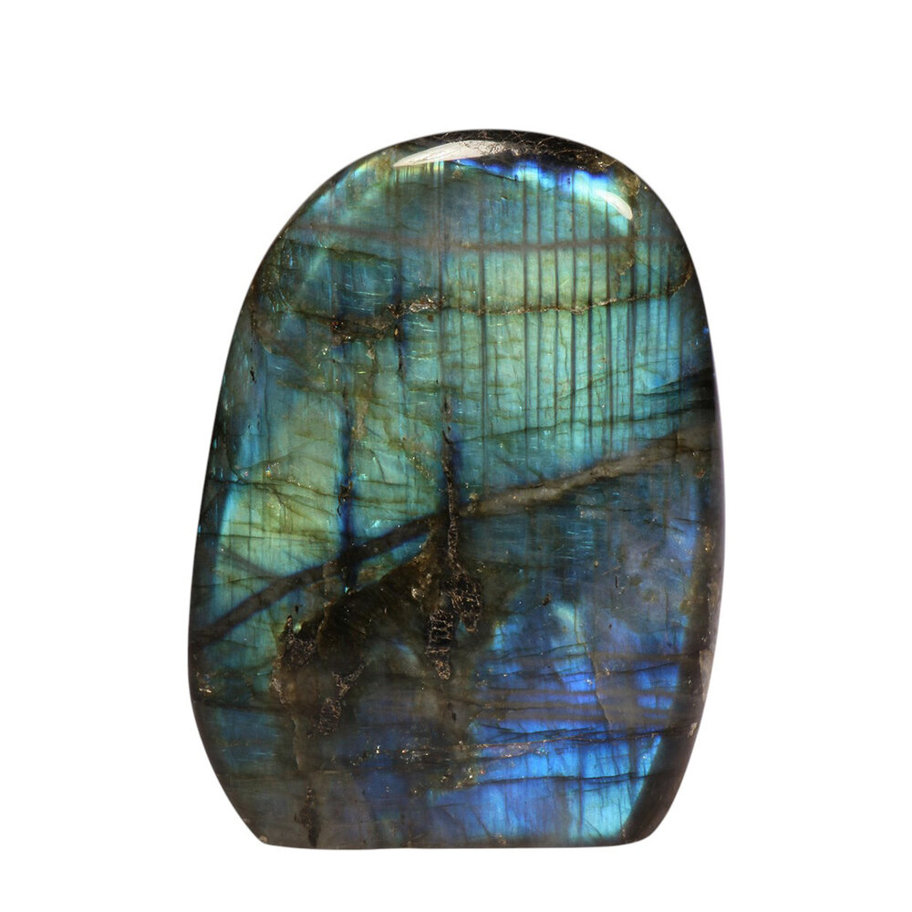 Labradoriet sculptuur 11,5 x 8,4 x 3,4 cm | 655 gram Labradoriet sculptuur 11,5 x 8,4 x 3,4 cm | 655 gram