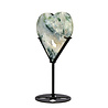 Mosagaat hart op standaard 11,3 x 13 x 1,8 cm | 282 gram Mosagaat hart op standaard 11,3 x 13 x 1,8 cm | 282 gram