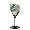 Mosagaat hart op standaard 11,3 x 13 x 1,8 cm | 282 gram Mosagaat hart op standaard 11,3 x 13 x 1,8 cm | 282 gram