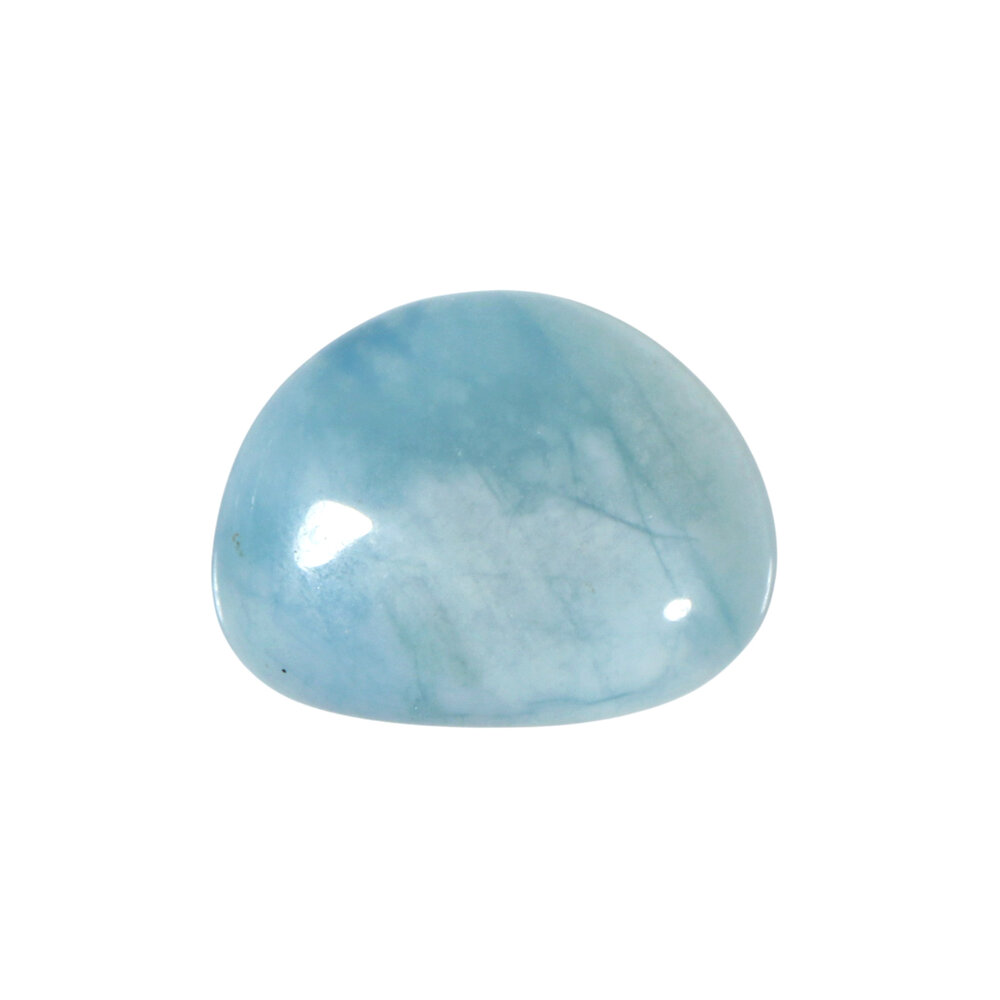 Aquamarijn (blauw) steen A-kwaliteit getrommeld | middel (M) Aquamarijn (blauw) steen A-kwaliteit getrommeld | middel (M)