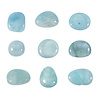 Aquamarijn (blauw) steen A-kwaliteit getrommeld | middel (M) Aquamarijn (blauw) steen A-kwaliteit getrommeld | middel (M)