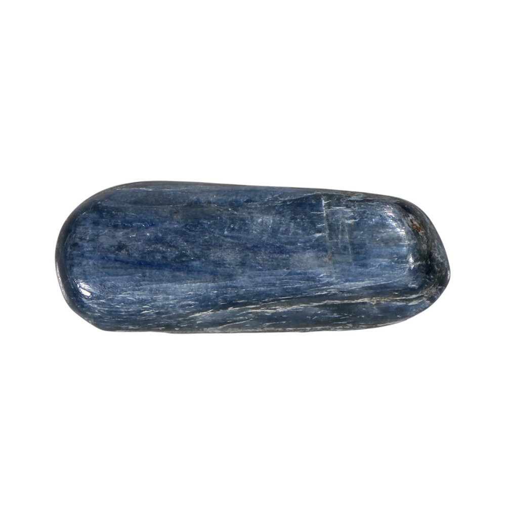 Kyaniet (blauw) steen getrommeld | groot (L)