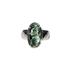 Zilveren ring serafiniet maat 17 (verstelbaar) | ovaal 1,6 x 0,8 cm Zilveren ring serafiniet maat 17 (verstelbaar) | ovaal 1,6 x 0,8 cm