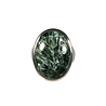 Zilveren ring serafiniet maat 18 | ovaal 2,2 x 1,7 cm Zilveren ring serafiniet maat 18 | ovaal 2,2 x 1,7 cm