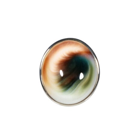 Zilveren ring Shiva oog maat 18 1/2 | ovaal 2,2 x 1,9 cm Zilveren ring Shiva oog maat 18 1/2 | ovaal 2,2 x 1,9 cm