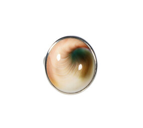 Zilveren ring Shiva oog maat 17 1/2 (licht verstelbaar) | ovaal 2,1 x 1,8 cm Zilveren ring Shiva oog maat 17 1/2 (licht verstelbaar) | ovaal 2,1 x 1,8 cm