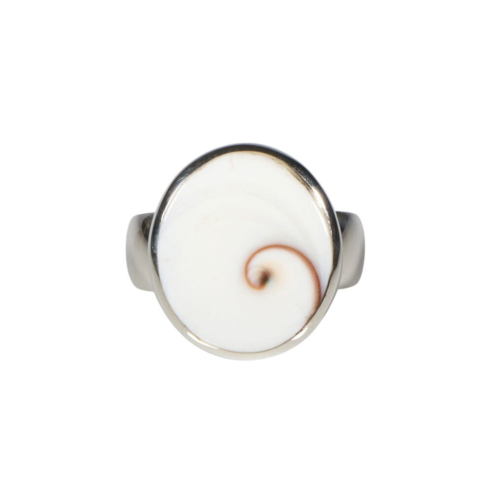 Zilveren ring Shiva oog maat 19 | ovaal 1,8 x 1,6 cm Zilveren ring Shiva oog maat 19 | ovaal 1,8 x 1,6 cm