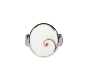 Zilveren ring Shiva oog maat 19 | ovaal 1,8 x 1,6 cm Zilveren ring Shiva oog maat 19 | ovaal 1,8 x 1,6 cm