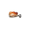 Zilveren hanger vanadiniet ruw ovaal gezet 1,8 x 1,7 cm Zilveren hanger vanadiniet ruw ovaal gezet 1,8 x 1,7 cm