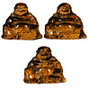 Tijgeroog boeddha 4,5 - 5 cm Tijgeroog boeddha 4,5 - 5 cm